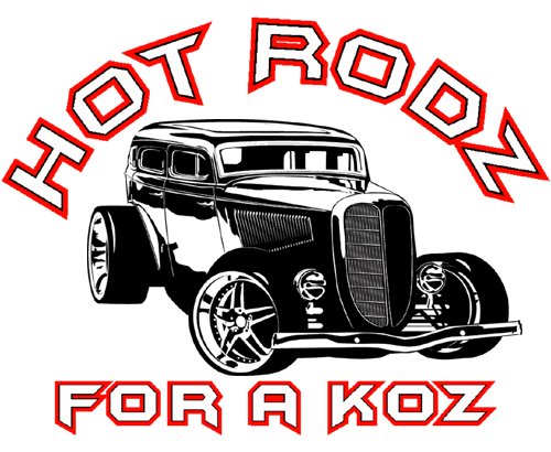 hot rodz for a koz logo